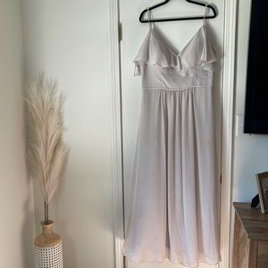 Plus size boutique bridesmaids dress.